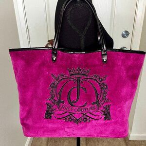 Juicy Couture NWT Large Vintage Tote Bag - Magenta